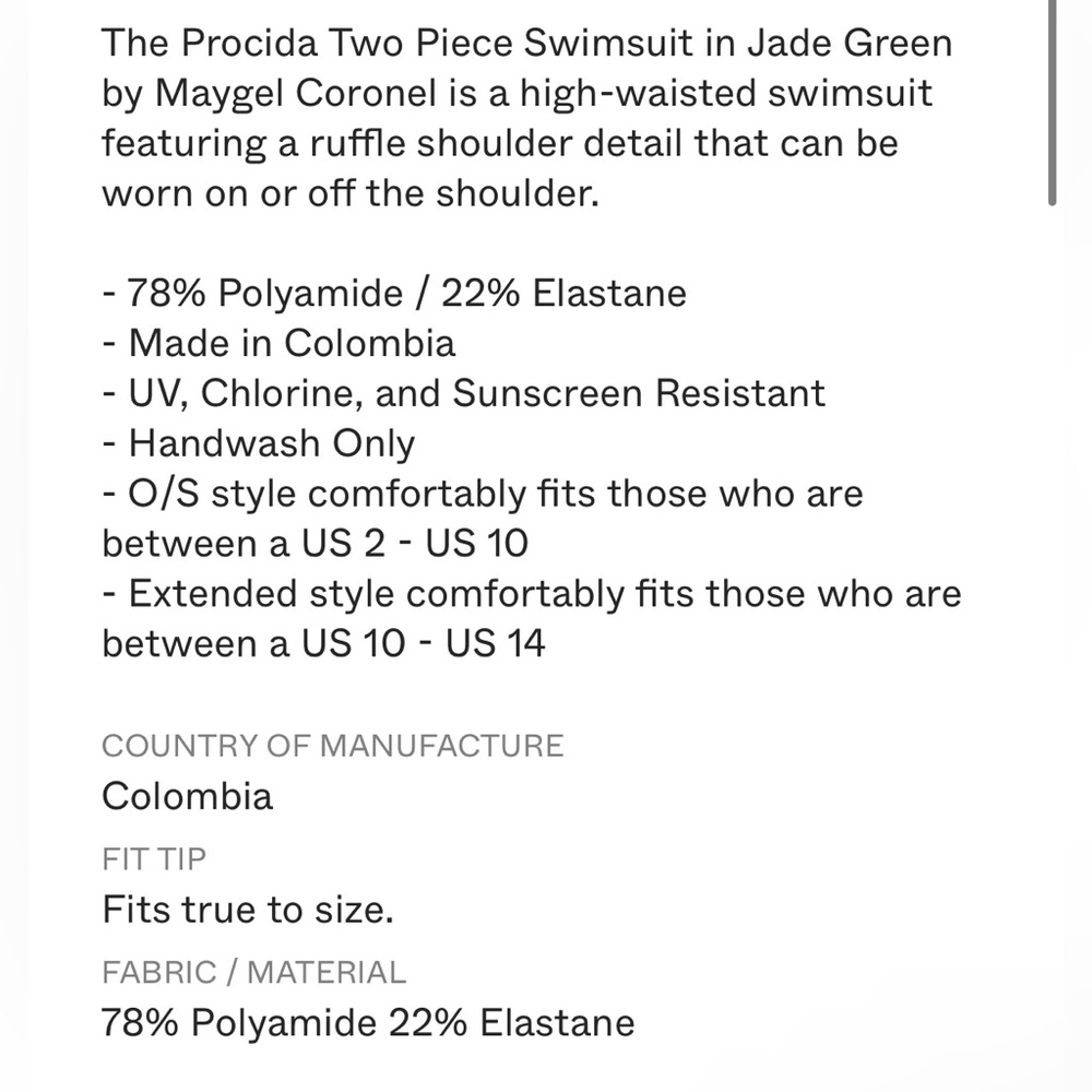 MAYGEL CORONEL Procida Two Piece Ruffle Swimsuit - Picture 11 of 13